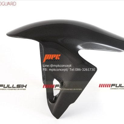 Fullsix front mudguard ducati panigale v4 v4s v2 streetfighter v4 บังโคลนหน้าคาร์บอนดูคาติ ของแต่งรถ