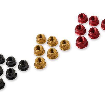 DA384B_DA384G_DA384R_CNC_RACING_NUTS_SETS_REAR_SPROCKET_FLANGE_M10x1_0_FOR_DUCATI v4 v2 streetfighter v4s multi 1260s diavel