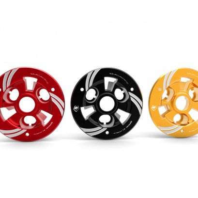 DUCABIKE_PSF04_V4_SUPERLEGGERA_FE_PRESSURE_PLATE_กดคลัชกลมทอง panigale streetfighter multistrada v4s ทองดำแดง