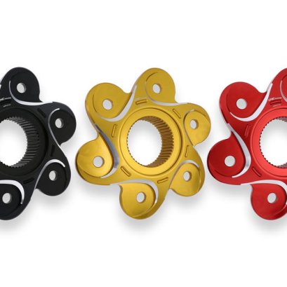 FL507BS_FL507GS_FL507RS_REAR_SPROCKET_FLANGE_DUCATI_BICOLOR_CNC_RACING_ฮับหลัง ducati panigale streetfighter v4s v4r