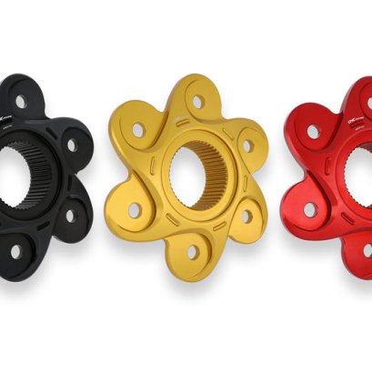 FL507B_FL507G_FL507R_REAR_SPROCKET_FLANGE_DUCATI_PANIGALE_V4S_CNC_RACING_ฮับหลังแต่งดำ_ทอง_แดง sfv4