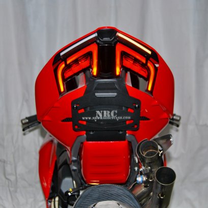 Ducati V4s Panigale Streetfighter Fender Eliminator 2025 nrc_v425 ท้ายสั้นติดป้ายทะเบียน พร้อมไฟเลี้ยวหลังในตัว ของแต่งดูคาติ