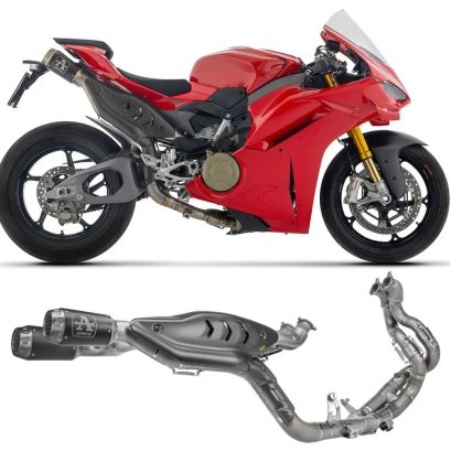 arrow_full_panigale_v4_2025_7g black titanium competition full system ท่อฟูลไทเทเนียมออกบน ดำ ducati 