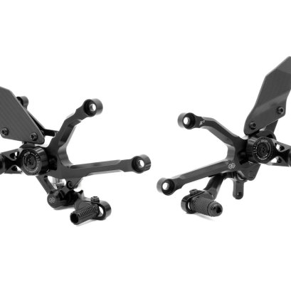 Gilles Tooling Rearset System MUE2 DUCATI PANIGALE V4/ V4S 2025+ เกียร์โยงคาร์บอน
