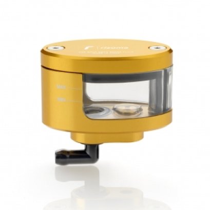 rizoma next fluid reservoir CT135g gold กระปุกน้ำมันเบรค คลัช ทอง ริโซม่า brake clutch ducati hyper 950 698 m937 c650 xadv