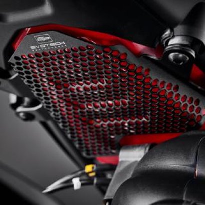 EP Ducati Streetfighter V4 Fuel Tank Cover Guard (2020+) evotech การ์ดใต้ถังน้ำมัน