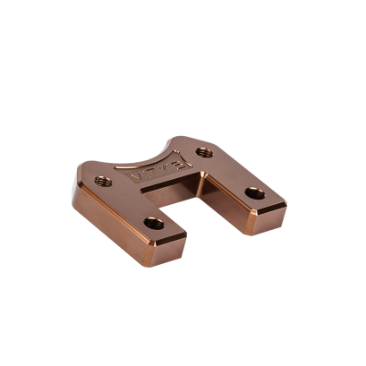 VITYS DESIGN RISER PULL BACK BRACKET BRONZE ANODIZED FOR HARLEY DAVIDSON SOFTAIL LOW RIDER S, TOURING ROAD GLIDE ตัวเยื้องแฮนด์