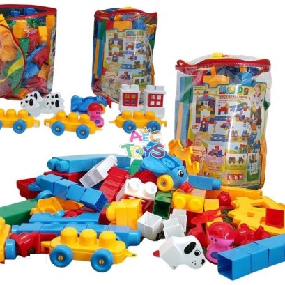 ตัวต่อขบวนรถไฟปู้นๆ 120 ชิ้น