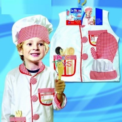 ชุดแต่งตัวอาชีพ พ่อครัว พร้อมอุปกรณ์