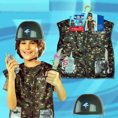 ชุดแต่งตัวอาชีพ ทหาร พร้อมอุปกรณ์