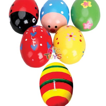 ลูกแซครูปไข่ คละลาย (คู่)