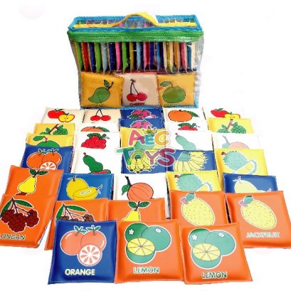 ถุงนุ่มนิ่ม จับคู่ ผลไม้ 36 ชิ้น