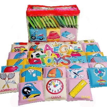 ถุงนุ่มนิ่ม จับคู่ สิ่งของรอบตัวเรา อาชีพ 36 ชิ้น