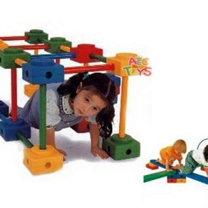 บล็อกต่อสร้างสรรค์ทางเดินแสนสนุก 102 ชิ้น