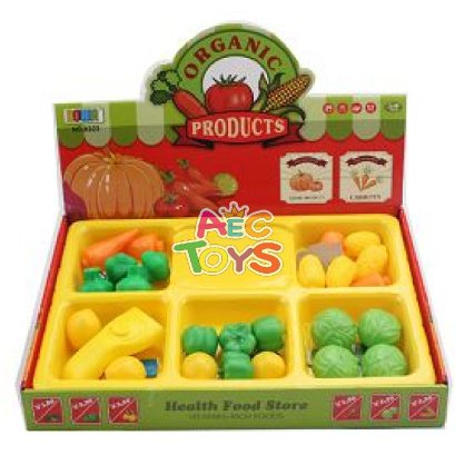 ซุ้มร้านขายผักคุณหนูสุขภาพดี พลาสติก