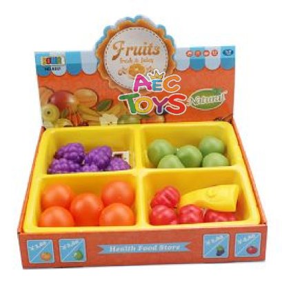 ซุ้มร้านขายผลไม้คุณหนูรักสุขภาพ พลาสติก