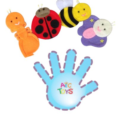 ชุดหุ่นนิ้วมือสัตว์ปีก