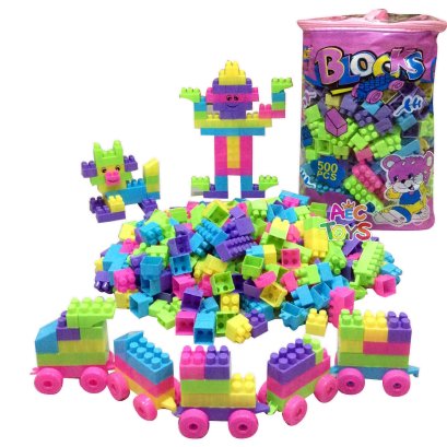 ตัวต่อถุงจัมโบ้ 500 ชิ้น