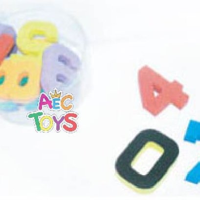 โฟมติดแม่เหล็ก ตัวเลข 123 อาร์บิก 