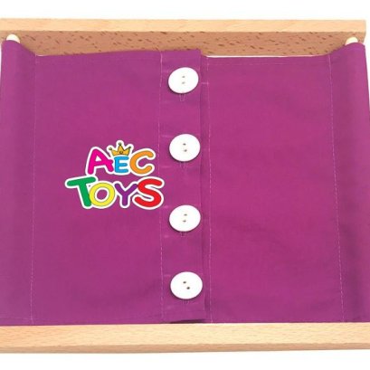 ชุดฝึกแต่งตัว กระดุมแบน