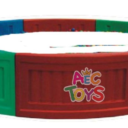 บ่อทรายวงกลมน็อคดาวน์ ผนังทึบ พลาสติก 6 ตารางเมตร สูง 50 ซม.