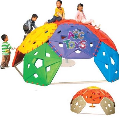 ปีนป่ายโดม อุกาบาต พลาสติก 300*300*150 ซม.