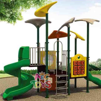 ชุดเครื่องเล่น สไลเดอร์หมุนวน ป่ามหาสนุก 650*300*360 ซม.