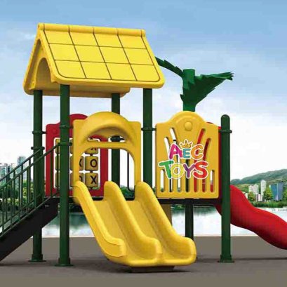 ชุดเครื่องเล่น กระท่อมสูงสุขสันต์หรรษา 560*440*360 ซม.