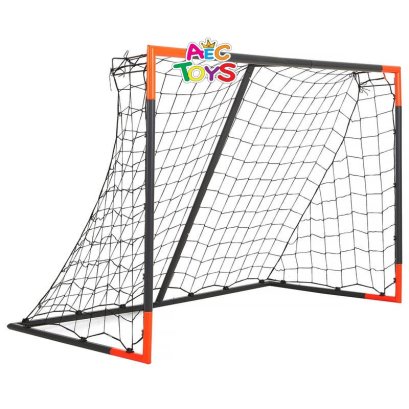 โกลฟุตบอล พรีเมียร์ ขนาด 300x200x106 ซม. (โครงสร้างเหล็ก 25 มม. อบสีฝุ่น)