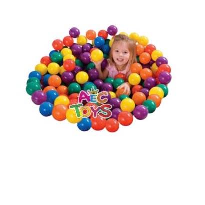 ลูกบอลคละสี 8 ซม. 100 ลูก