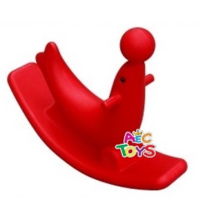 แมวน้ำโยกเยก ทนทาน พลาสติกแบบหนาหล่อขึ้นรูปชิ้นเดียวไม่มีรอยต่อ