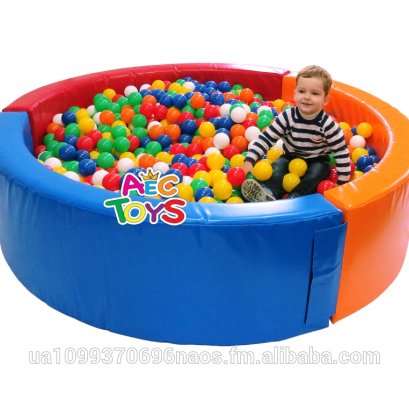 บ่อบอลวงกลม นุ่มนิ่ม เล็กเส้นผ่าศูนย์กลาง 200 ซม. สูง 50 ซม