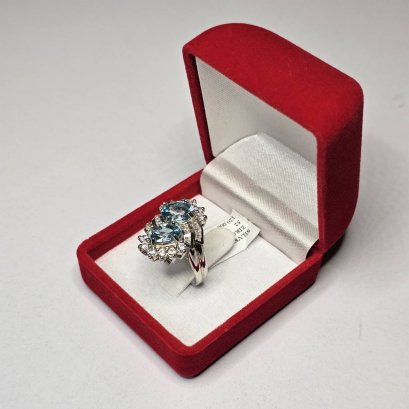 แหวนพลอยแท้เพทาย