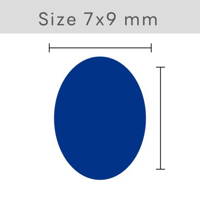 Tanusorn Natural star sapphire size7x9mm.