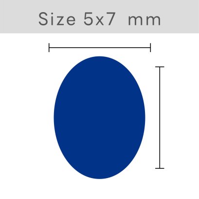 Tanusorn Natural star sapphire size5x7mm.