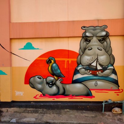 ตลาดเก่า 100 ปี คุ้งสำเภา อ.มโนรมย์ จ.ชัยนาท 