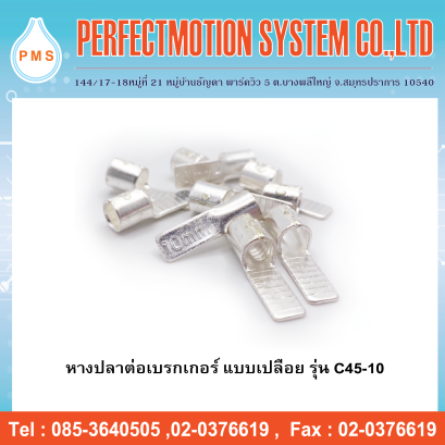 หางปลาต่อเบรกเกอร์ แบบเปลือย 10 sq.mm. ( 10 ชิ้น )