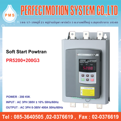 Soft Start Powtran PR5200+200G3