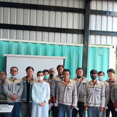 อบรมยกระดับฝีมือแรงงาน OPERATION AND MAINTENANCE HEAVY MACHINE TRAINING ครั้งที่ 1