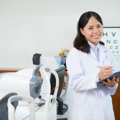 อุปกรณ์ร้านแว่นที่ควรมีในห้องตรวจสายตา | คู่มือจัดห้องตรวจสายตาสำหรับร้านแว่น