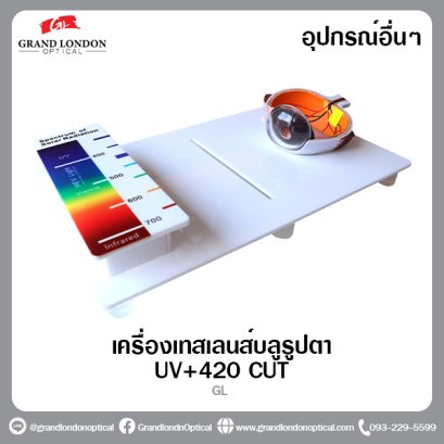 เครื่องเทสเลนส์บลูรูปตา