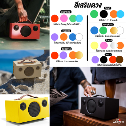 แบบสีเสรีมดวง สีลำโพงของทุกสาย