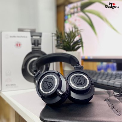 จับ หูฟัง Audio-Technica ATH-M50x ตัวใหม่แกะกล่อง 