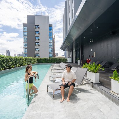 Staybridge Suites Bangkok Sukhumvit โรงแรมหรู ทำเลดีใจกลางเมือง มีออนเซ็นนอนแช่ คุ้มมาก!!