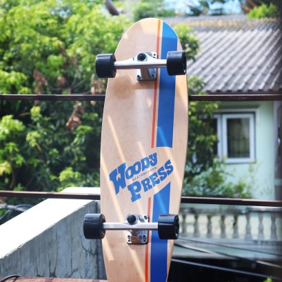 WOODY​PRESS​ 32" CARVING SURFSKATE / Natural