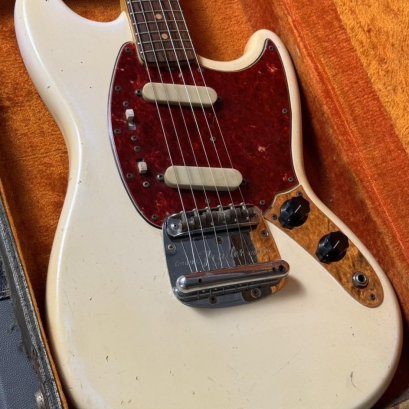 Fender Mustang Vintage White 1964 Original Brazilian Board (3.2kg)