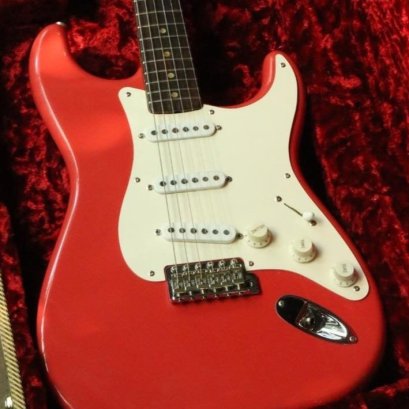 Fender 1968 Stratocaster Neck Original / Body Custom 59 Nos Fiesta Red (3.3kg)