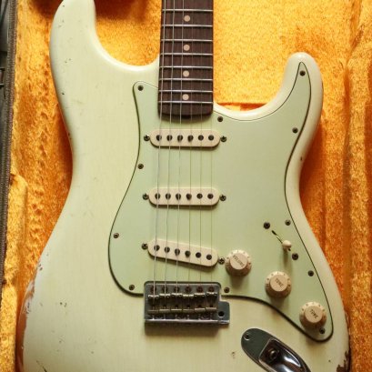 Fender Custom shop'60 Relic Vintage White 2014 (3.3kg)