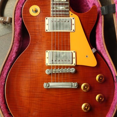 Gibson  Lespaul Pre-Historic’59 1983 Tiger flame (4.6kg)
