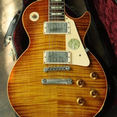 Gibson Custom Shop'59 Historic R9 Killer Top AAA 1995 Iced Tea Burst (4.0kg)